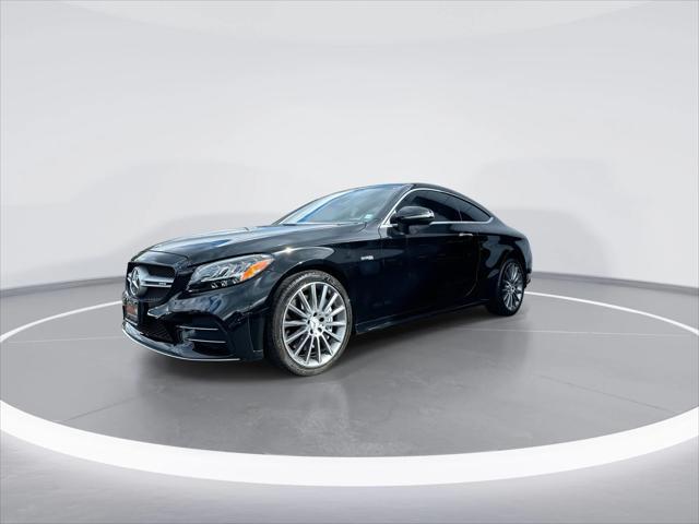 used 2021 Mercedes-Benz AMG C 43 car, priced at $43,895