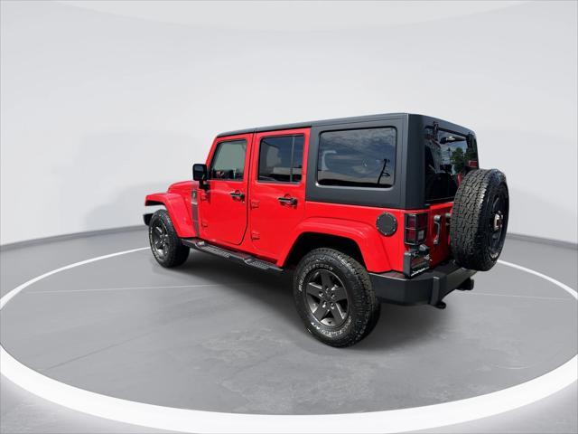 used 2016 Jeep Wrangler Unlimited car, priced at $22,037