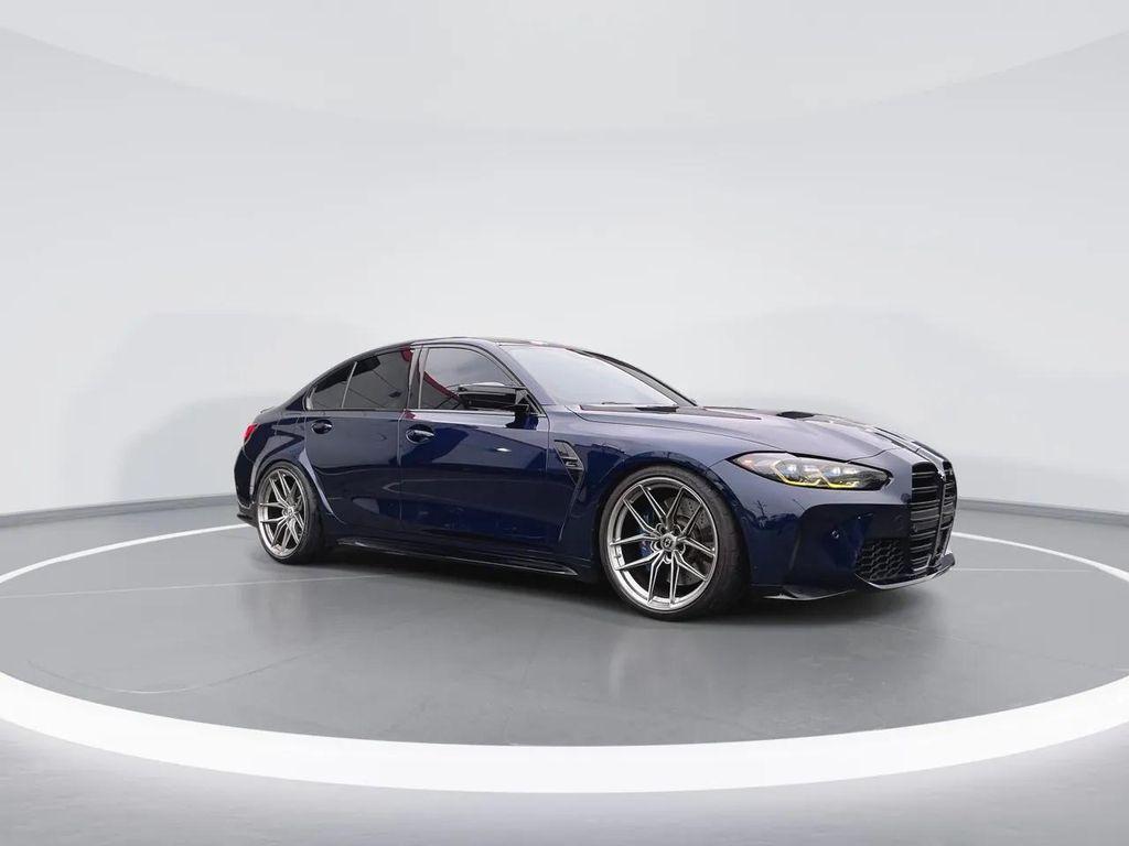 used 2023 BMW M3 car, priced at $77,795