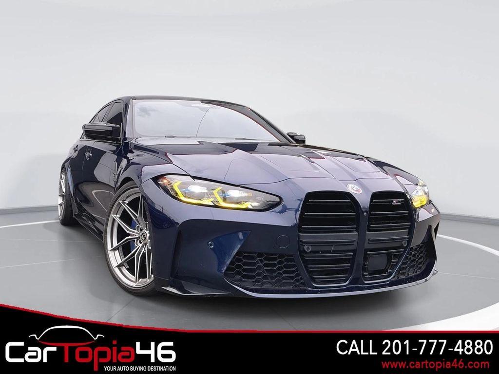used 2023 BMW M3 car, priced at $77,795