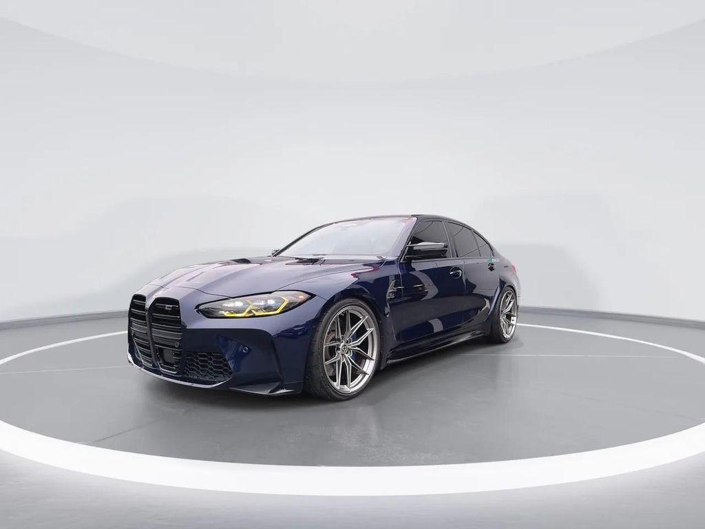 used 2023 BMW M3 car, priced at $77,795