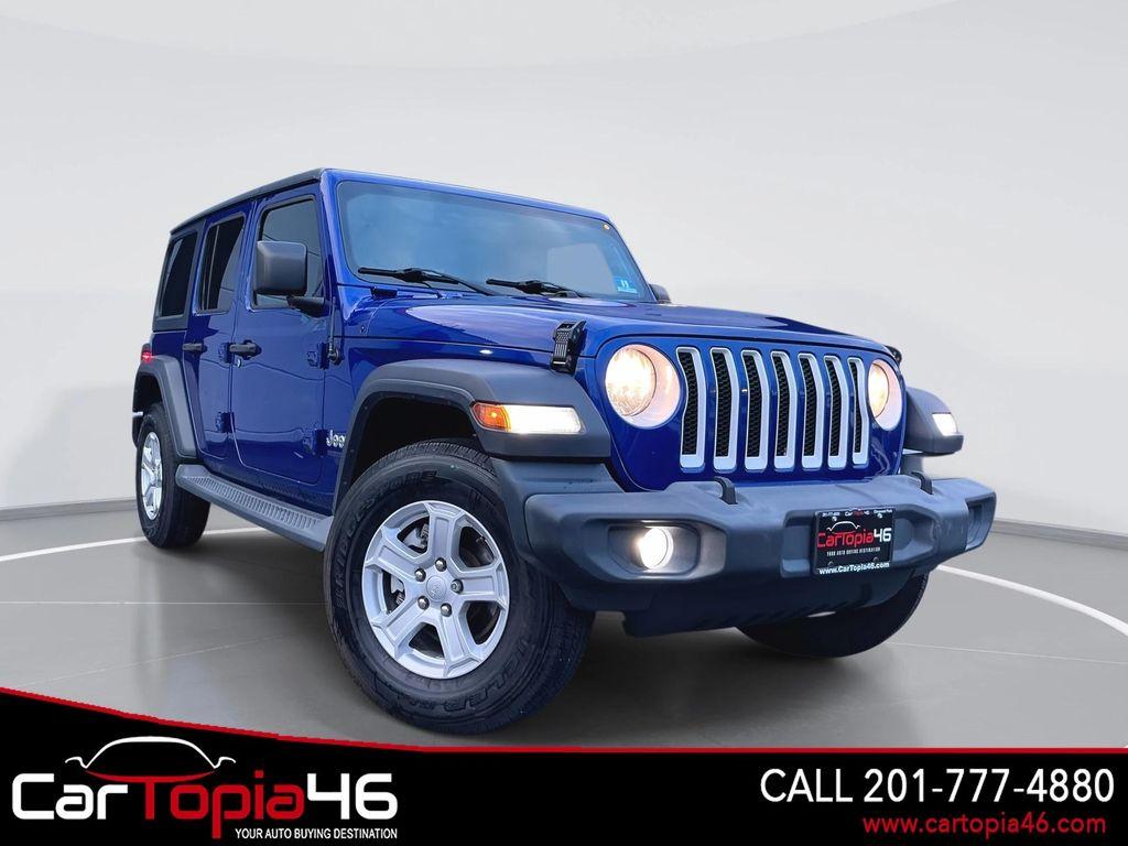 used 2018 Jeep Wrangler Unlimited car, priced at $23,951