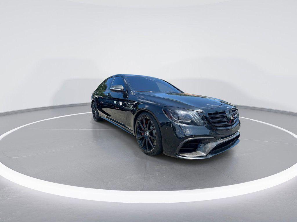used 2018 Mercedes-Benz AMG S 63 car, priced at $52,738