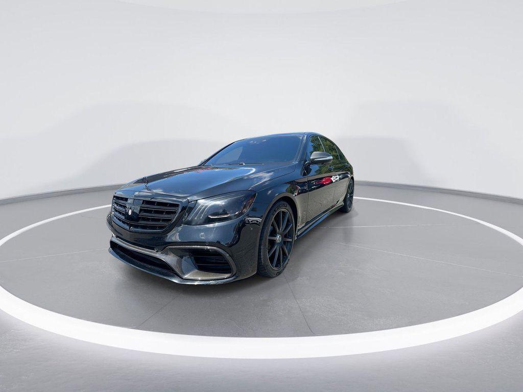 used 2018 Mercedes-Benz AMG S 63 car, priced at $52,738