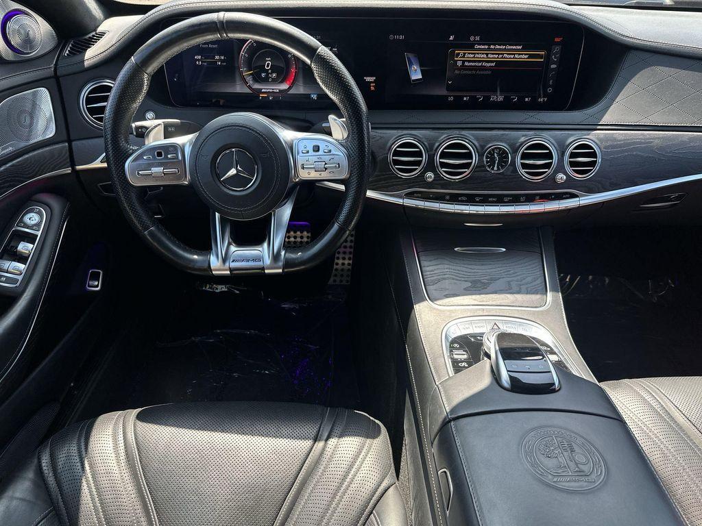 used 2018 Mercedes-Benz AMG S 63 car, priced at $52,738