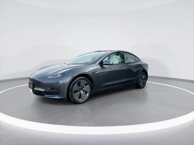 used 2022 Tesla Model 3 car, priced at $26,495