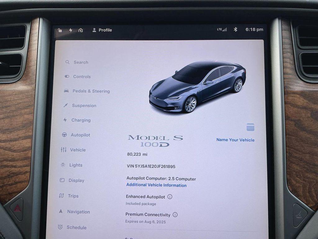 used 2018 Tesla Model S car, priced at $25,448