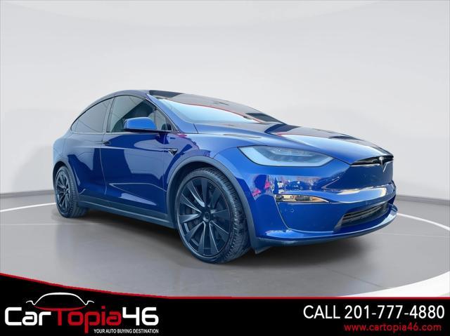 used 2023 Tesla Model X car, priced at $56,995