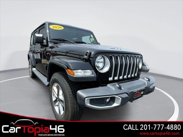 used 2020 Jeep Wrangler Unlimited car, priced at $28,166