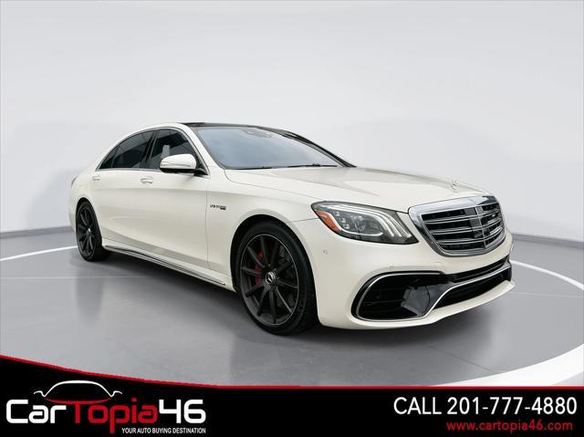 used 2019 Mercedes-Benz AMG S 63 car, priced at $56,995