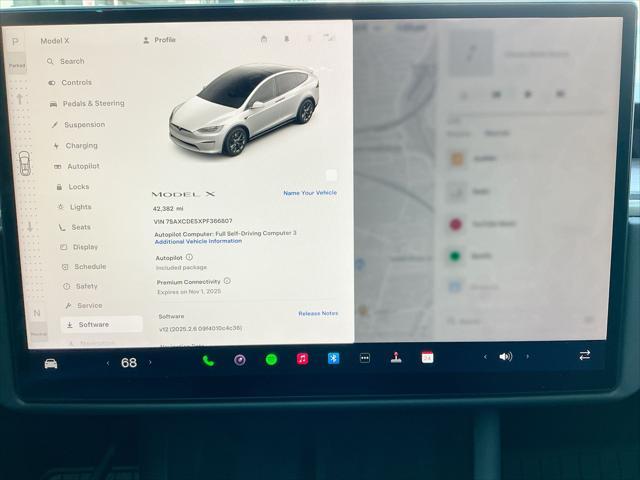 used 2023 Tesla Model X car, priced at $51,995
