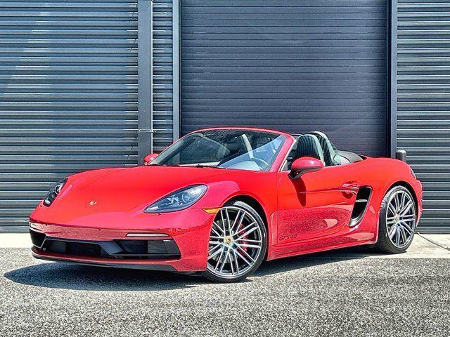 used 2024 Porsche 718 Boxster car, priced at $112,000