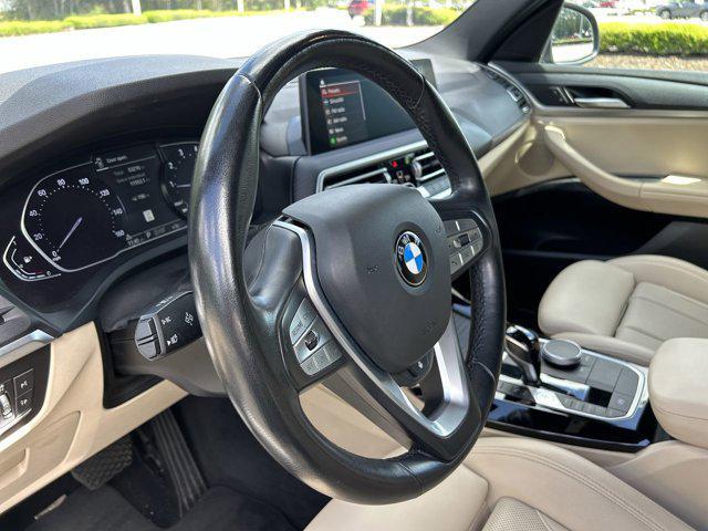 used 2022 BMW X3 car, priced at $31,000