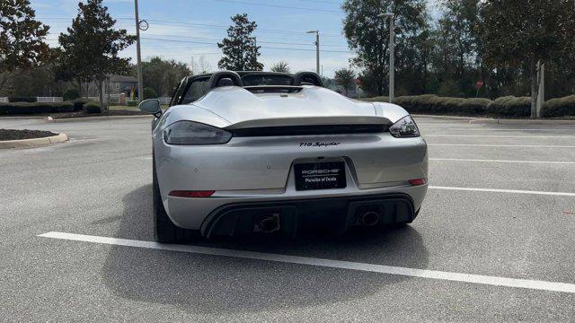 used 2023 Porsche 718 Spyder car, priced at $132,000