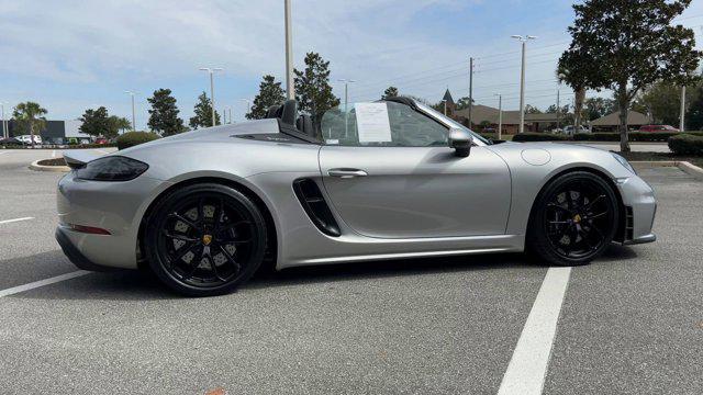 used 2023 Porsche 718 Spyder car, priced at $132,000