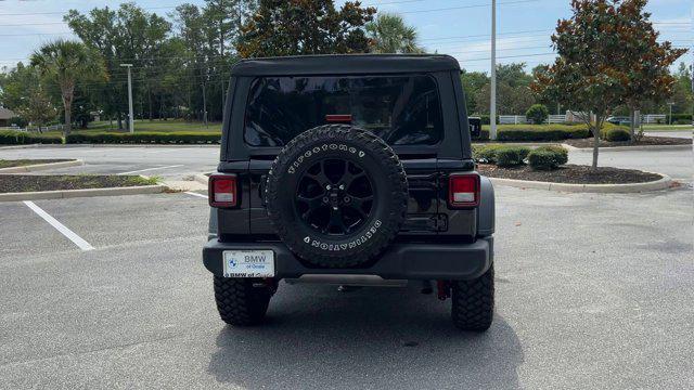 used 2022 Jeep Wrangler car, priced at $35,000