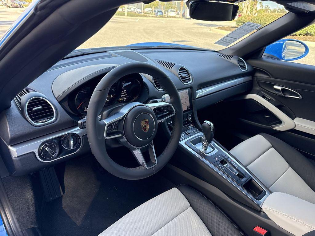 new 2025 Porsche 718 Boxster car, priced at $94,375