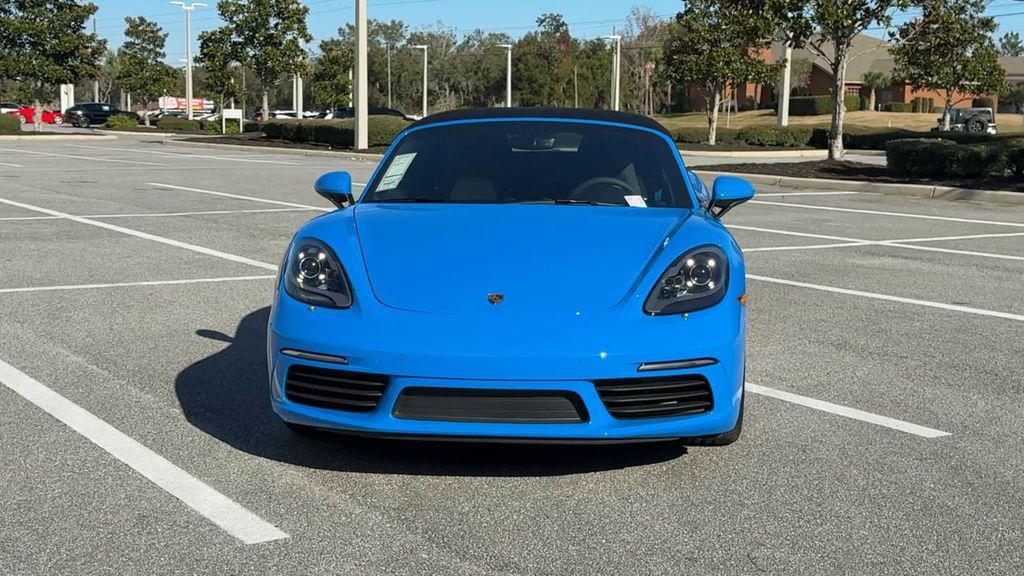 new 2025 Porsche 718 Boxster car, priced at $94,375