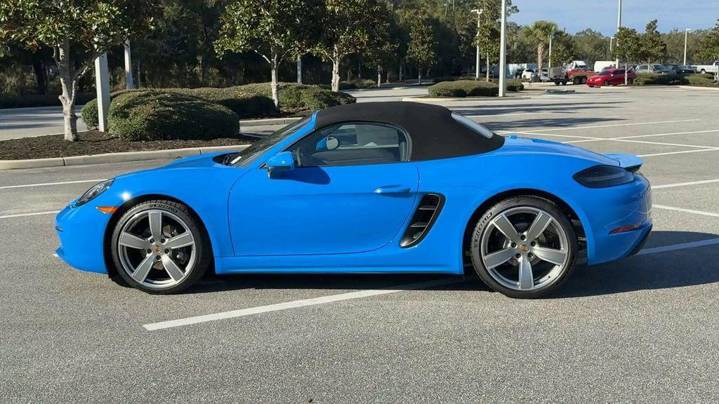 new 2025 Porsche 718 Boxster car, priced at $94,375