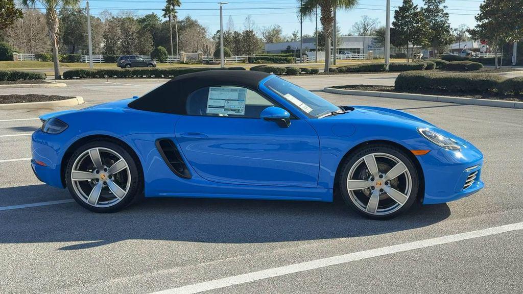 new 2025 Porsche 718 Boxster car, priced at $94,375