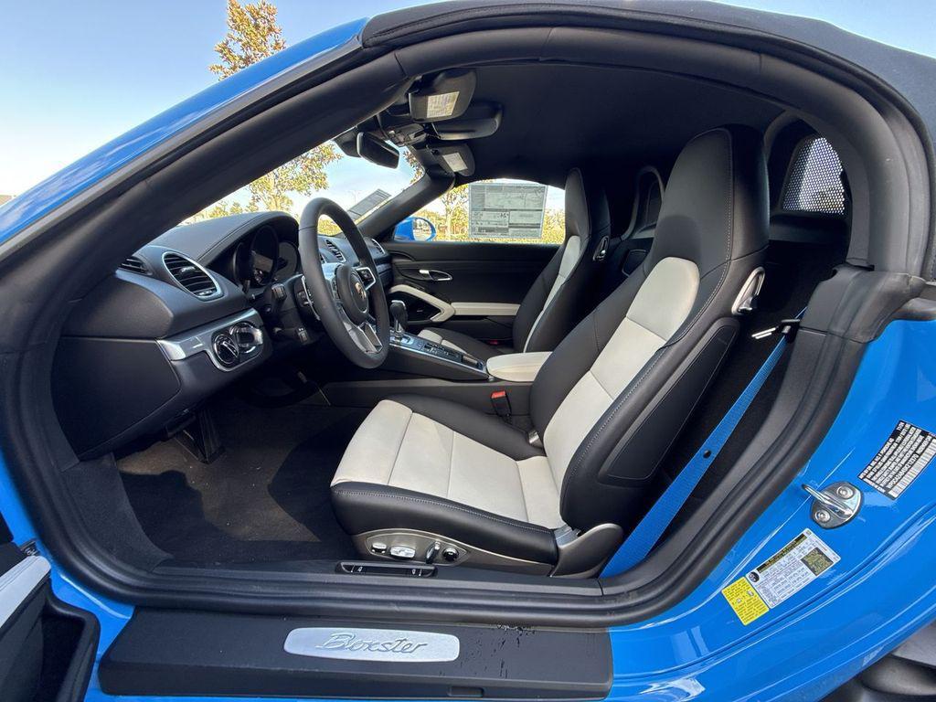 new 2025 Porsche 718 Boxster car, priced at $94,375