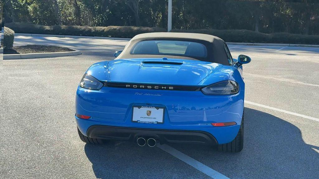 new 2025 Porsche 718 Boxster car, priced at $94,375