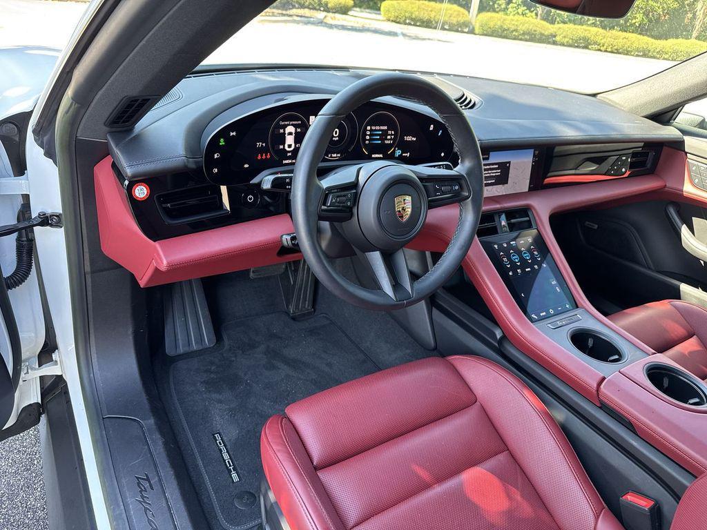 used 2022 Porsche Taycan car, priced at $60,000