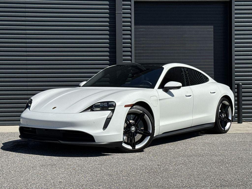 used 2022 Porsche Taycan car, priced at $60,000