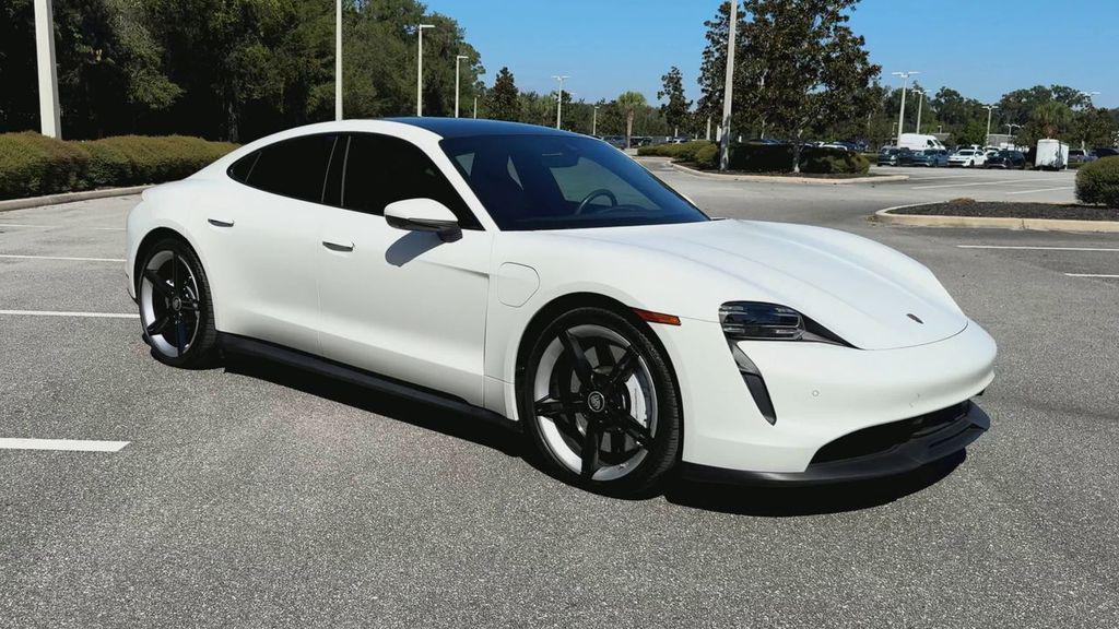 used 2022 Porsche Taycan car, priced at $60,000