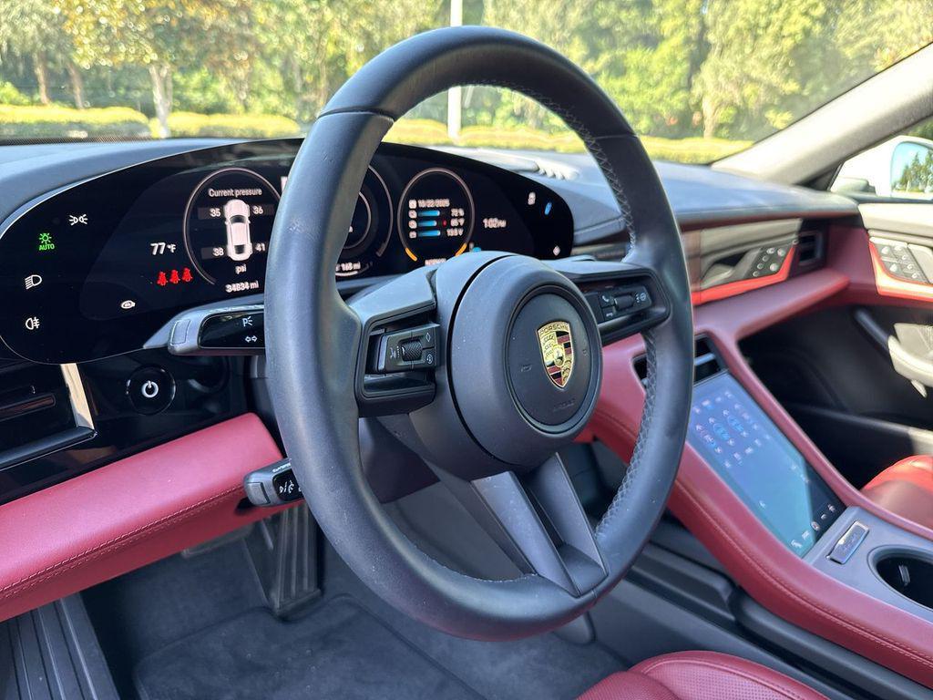 used 2022 Porsche Taycan car, priced at $60,000