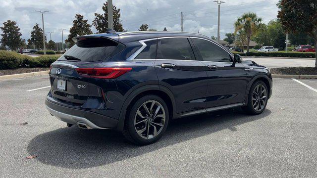 used 2021 INFINITI QX50 car, priced at $30,000