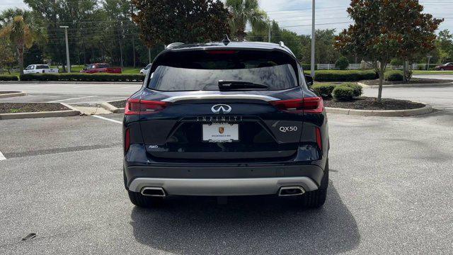 used 2021 INFINITI QX50 car, priced at $30,000
