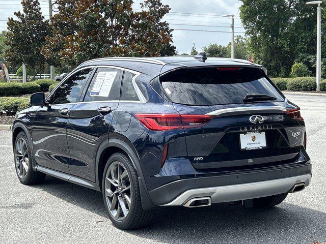 used 2021 INFINITI QX50 car, priced at $30,000