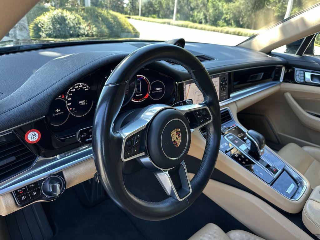used 2018 Porsche Panamera car, priced at $40,000