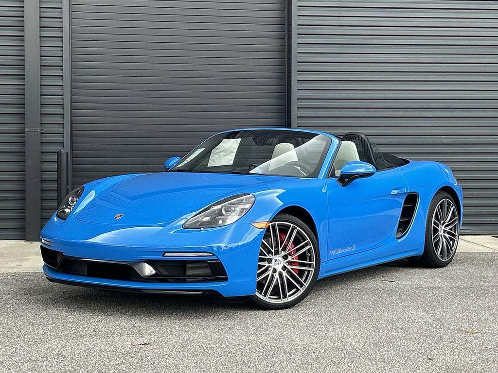 new 2025 Porsche 718 Boxster car, priced at $116,175