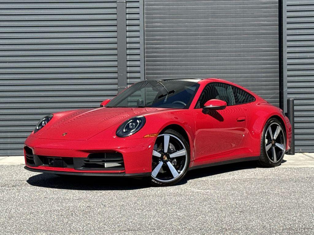 used 2025 Porsche 911 car, priced at $183,000