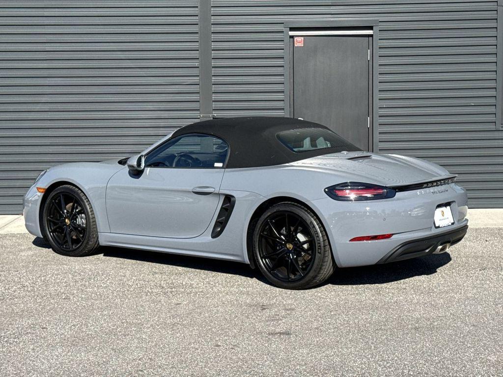 new 2025 Porsche 718 Boxster car, priced at $92,215