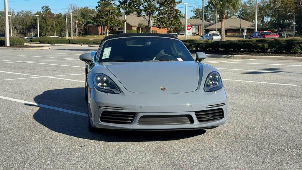 new 2025 Porsche 718 Boxster car, priced at $92,215
