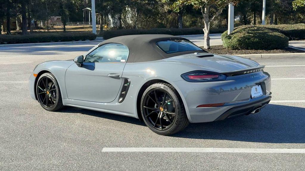 new 2025 Porsche 718 Boxster car, priced at $92,215