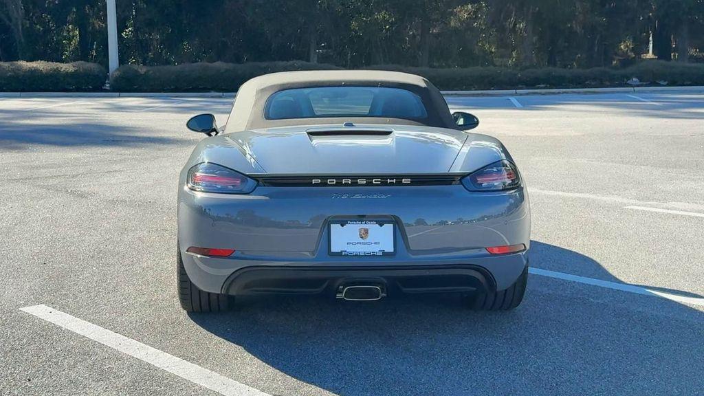 new 2025 Porsche 718 Boxster car, priced at $92,215