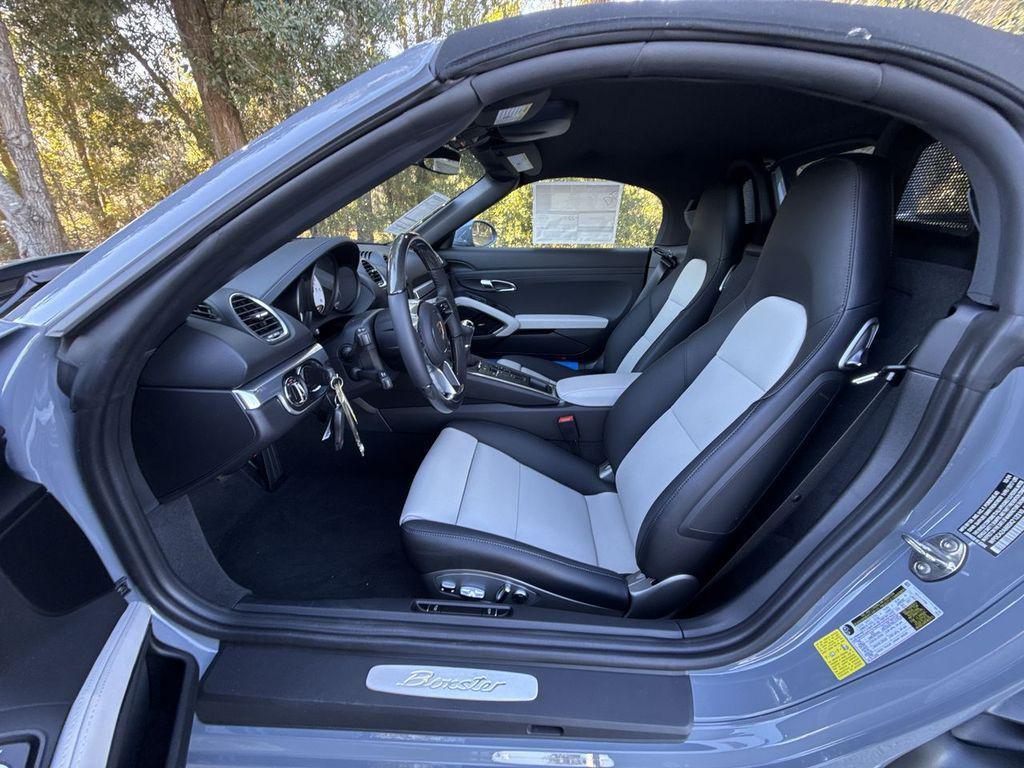 new 2025 Porsche 718 Boxster car, priced at $92,215