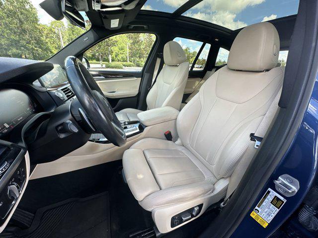 used 2021 BMW X3 car, priced at $29,000