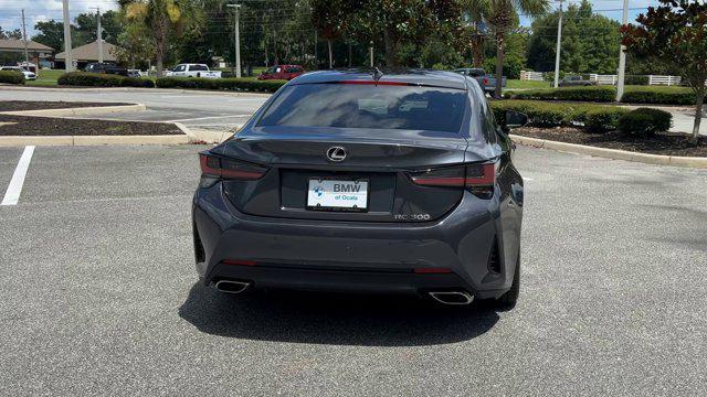 used 2024 Lexus RC 300 car, priced at $44,000