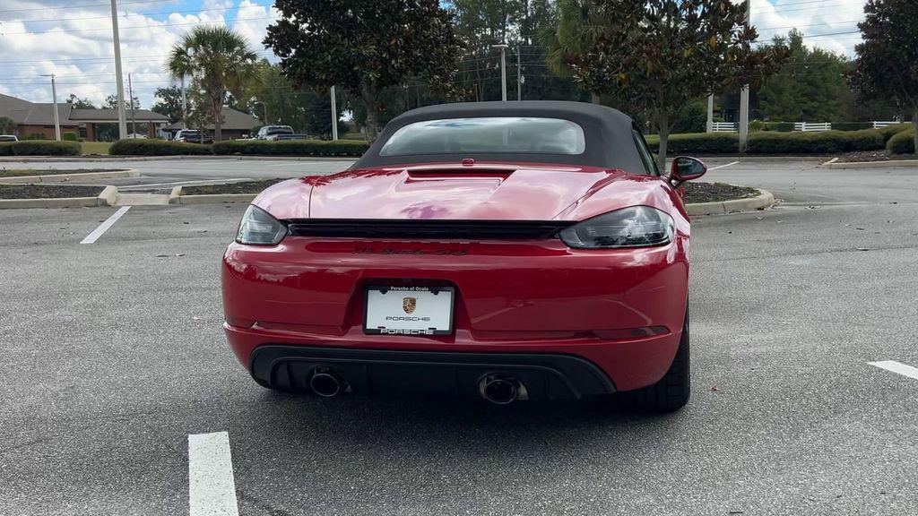 new 2025 Porsche 718 Boxster car, priced at $127,375