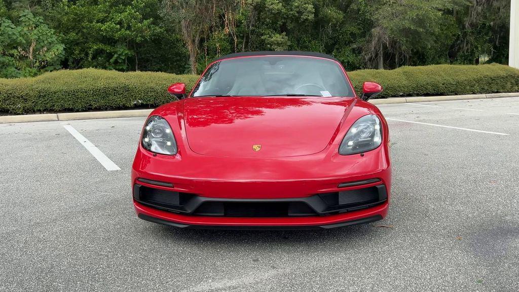 new 2025 Porsche 718 Boxster car, priced at $127,375