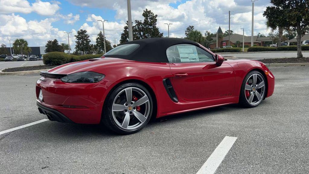 new 2025 Porsche 718 Boxster car, priced at $127,375