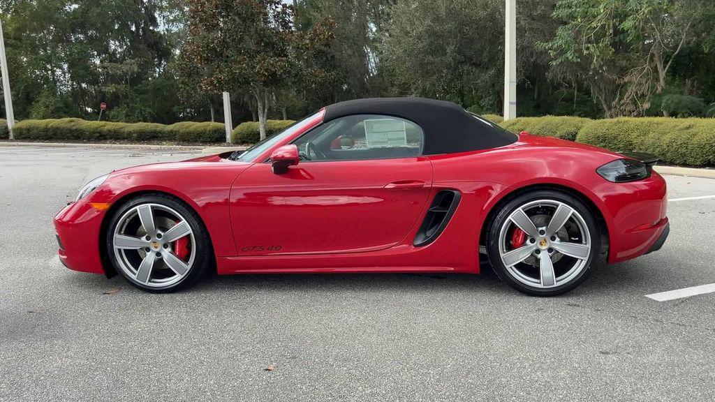 new 2025 Porsche 718 Boxster car, priced at $127,375