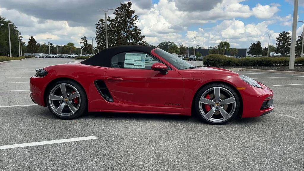 new 2025 Porsche 718 Boxster car, priced at $127,375