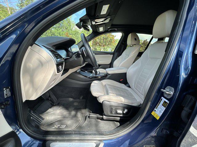used 2021 BMW X3 car, priced at $28,000