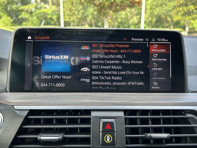 used 2021 BMW X3 car, priced at $28,000